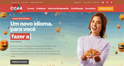 Desktop Screenshot of ccaa.com.br