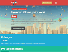 Tablet Screenshot of ccaa.com.br